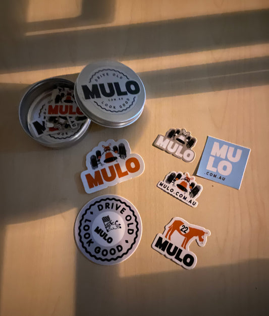 MULO Sticker Pack in Tin